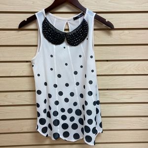 Jane Norman fashionable women top Size Medium made in UK